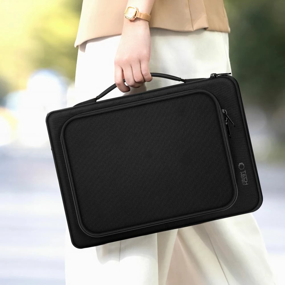 Çantë laptopi Tech-Protect Basic Bag, 15-16 inç, e zezë