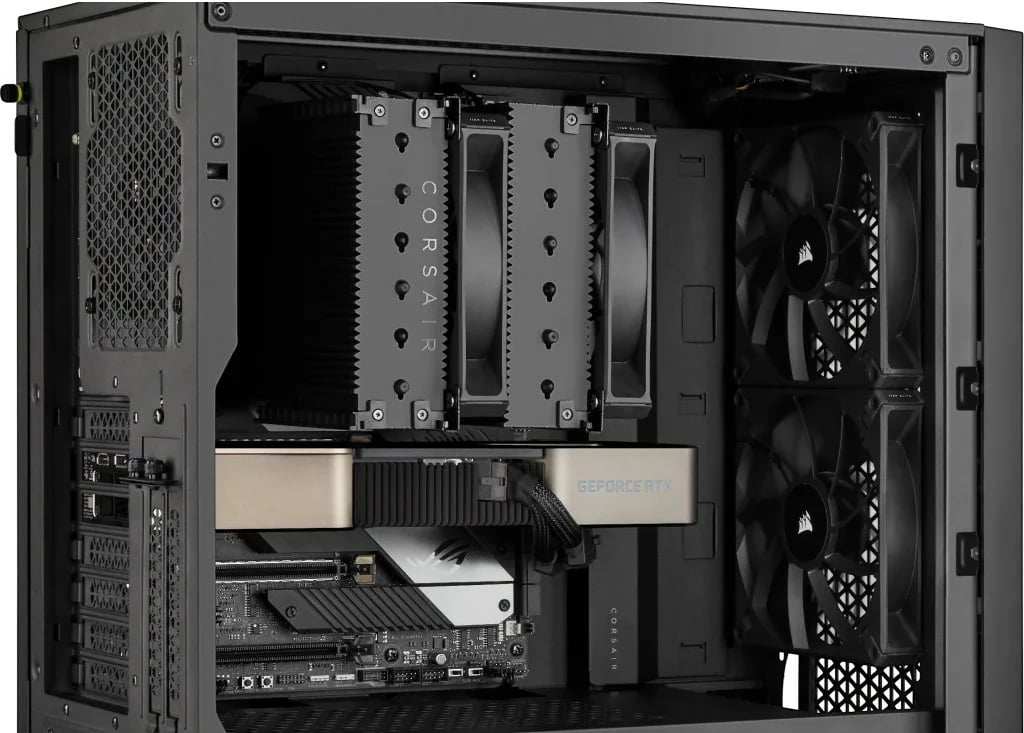 Ftohës ajri Corsair AF ELITE A115, 2x140mm, për CPU, i zi
