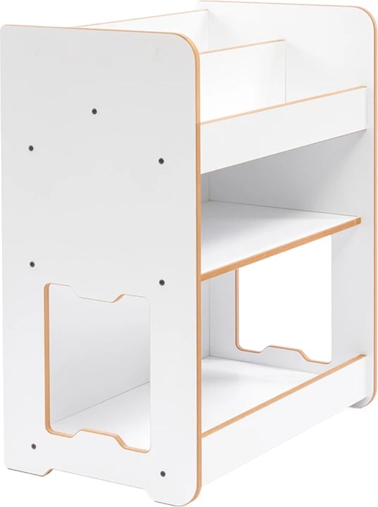 Raft Seagull, ngjyrë e bardhë, MDF, 57x34x70cm