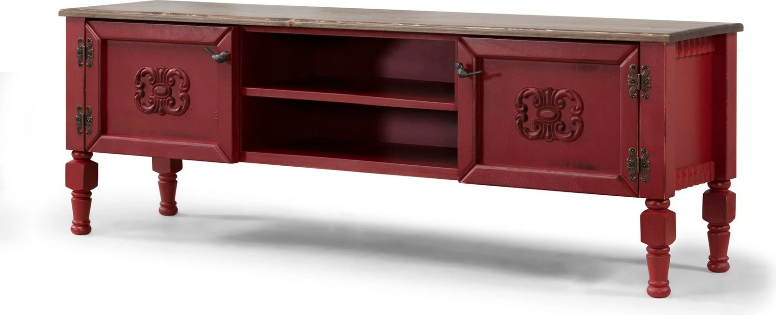 Komodë TV Hanah Home, Ada TV, e kuqe