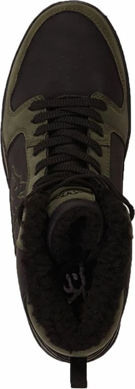 Këpucë Kappa Lineup Fur për meshkuj dhe femra, të zeza dhe jeshile