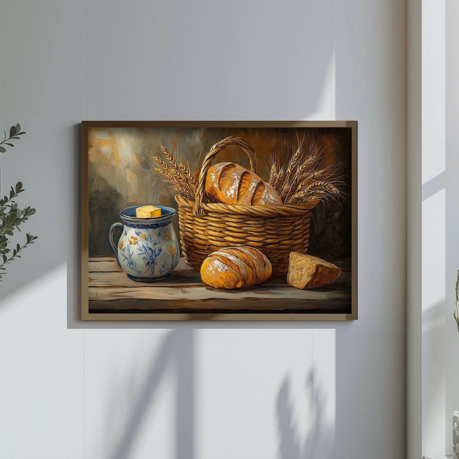 Pikturë dekorative me kornizë, MDF, Wallity, TUN119-XL, shumëngjyrëshe, 50x70x3.5cm