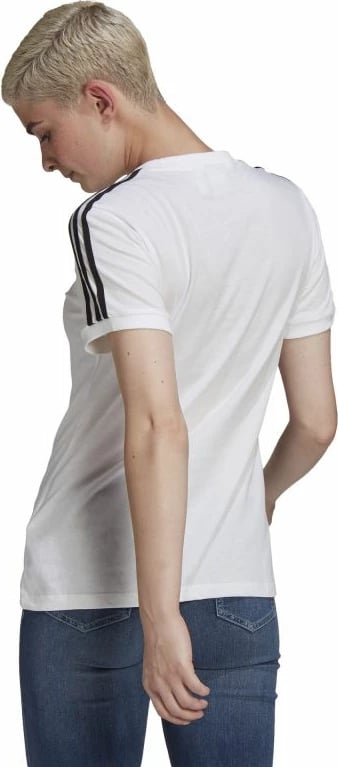 Maicë adidas për femra, e bardhë
