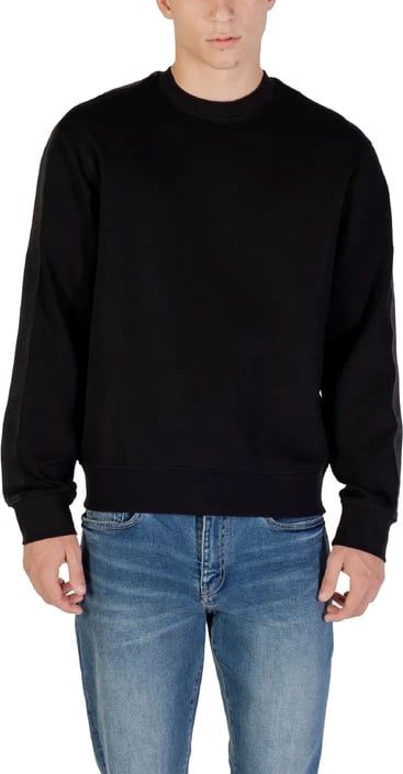 Maicë me mëngë të gjata Armani Exchange për meshkuj, e zezë