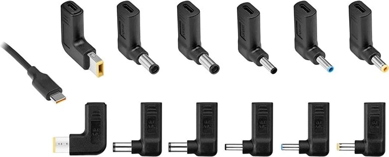 Zëvendësues universal Tracer Prime 65W USB-C 7w1 Zëvendësues universal Tracer Prime 65W USB-C 7w1