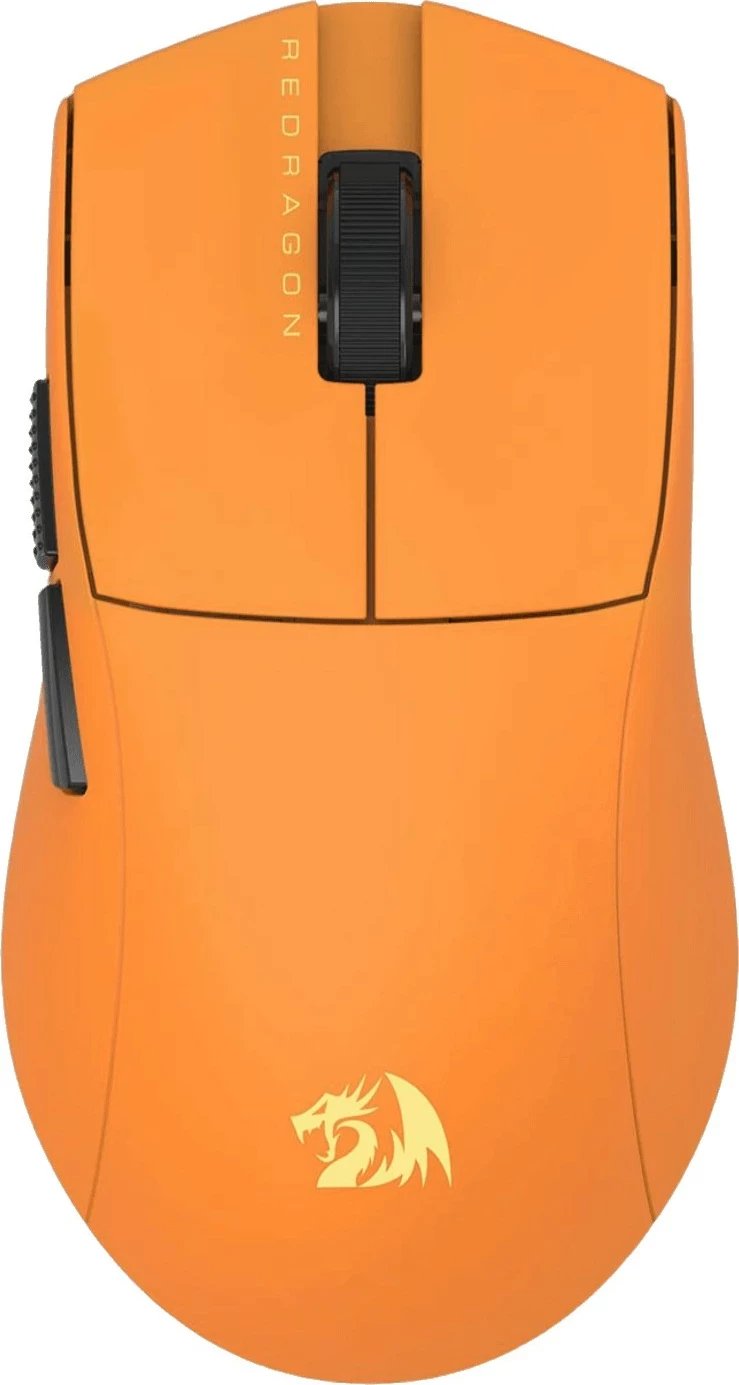 Maus Redragon King Ultra M916OB-ULT, wireless/wired, 30000 DPI, i verdhë