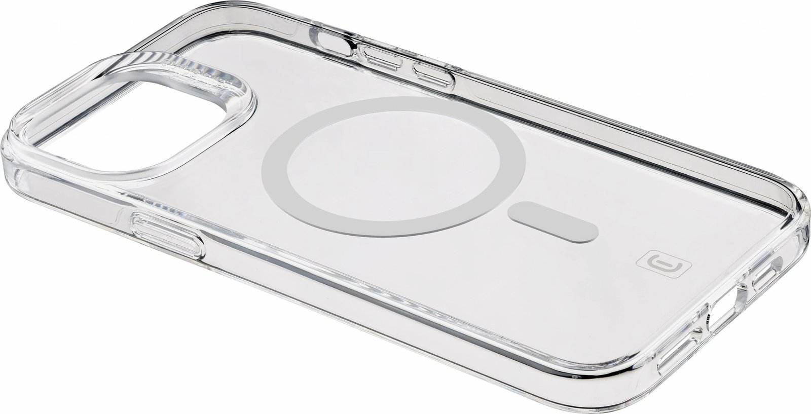 Mbështjellës Cellularline Gloss Mag për iPhone 15, MagSafe, transparent