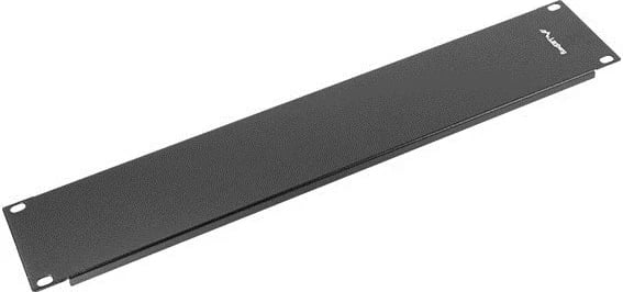 Panel i zbrazët Lanberg AK-1402-B, 2U, i zi