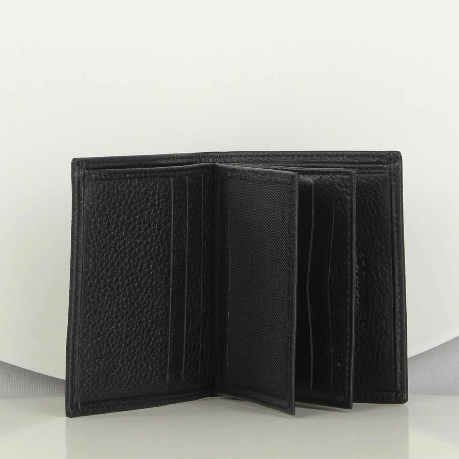 Portofol lëkure i zi, Zoozie Bags, 1074