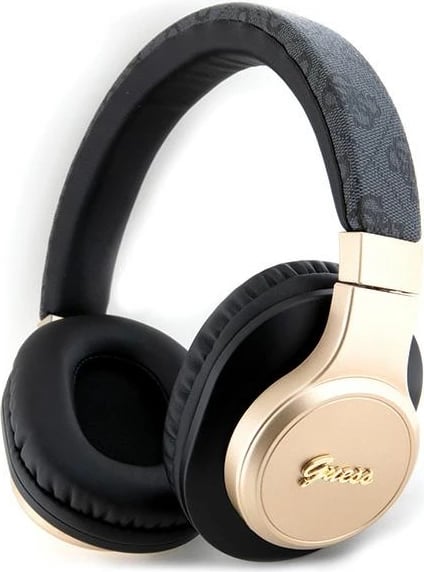 Kufje Bluetooth Guess GUBH604GEMK, on-ear, 32 orë, e zezë Kufje Bluetooth Guess GUBH604GEMK, on-ear, 32 orë, e zezë