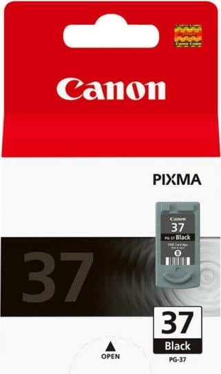 Kartush bojë, Canon, PG-37, 11 ml, rendiment i lartë, pigment, e zezë