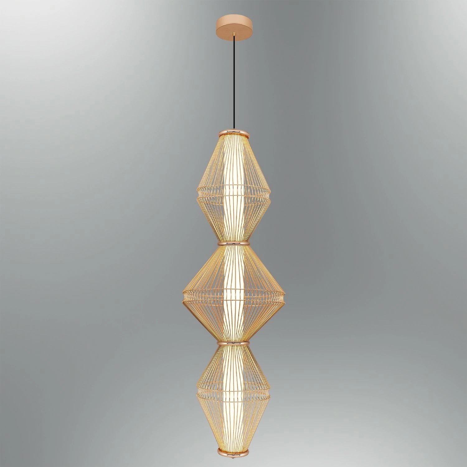 Llambë tavani Opviq, ngjyrë e verdhë, 3224-3-03