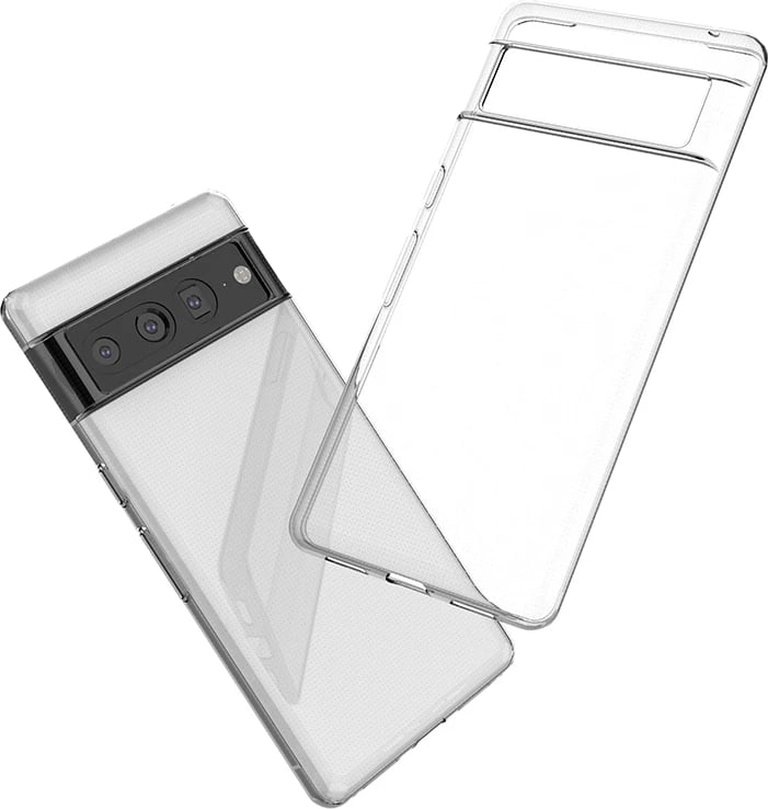 Mbështjellës Hurtel Ultra Clear 0.5mm për Google Pixel 7 Pro, Transparent