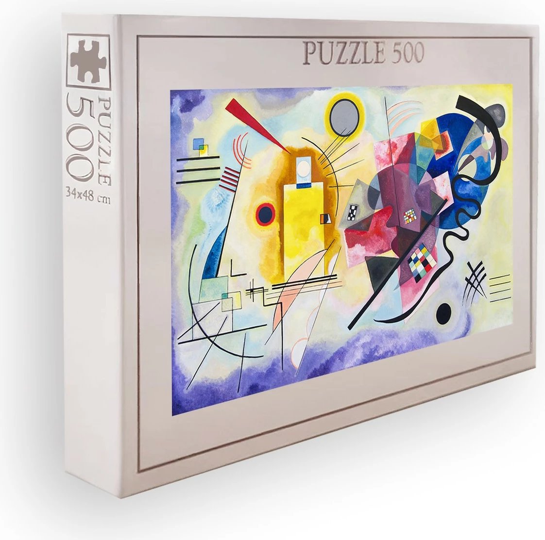Puzzle 500 copë, Evila Originals, shumëngjyrësh, PZL_060_500