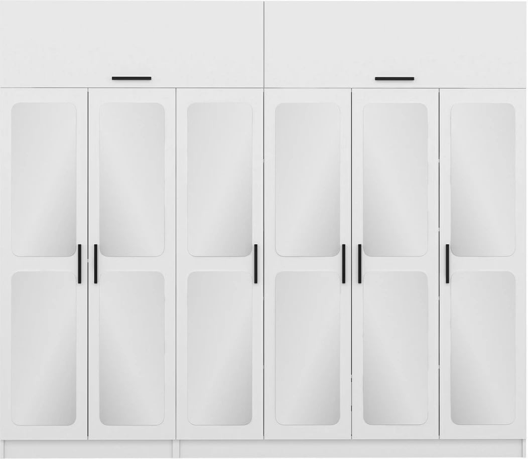 Dollap Skye Decor, i bardhë, Kale - 3099