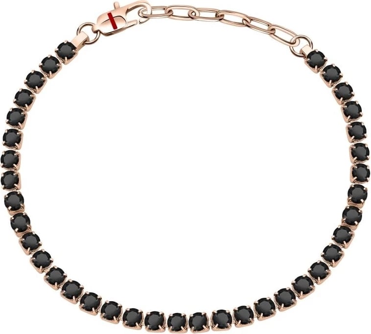 Byzylyk për meshkuj SECTOR JEWELS SANN43, me gurë të zinj