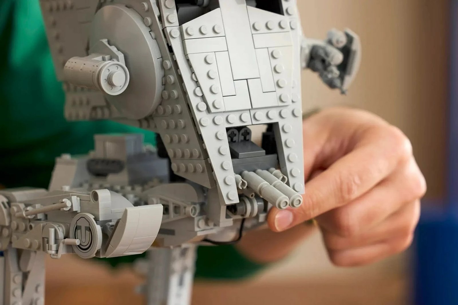 Set LEGO Star Wars AT-ST Walker 75417, për të rritur, me minifigurë, Gri Set LEGO Star Wars AT-ST Walker 75417, për të rritur, me minifigurë, Gri