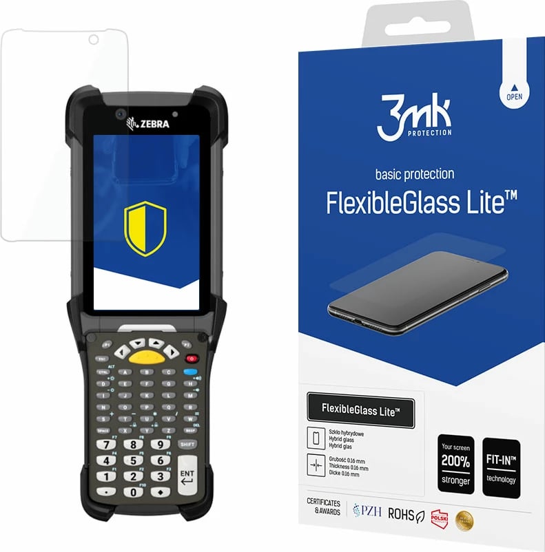 Mbrojtës ekrani hibrid 3mk FlexibleGlass Lite për Zebra MC930B/MC9300