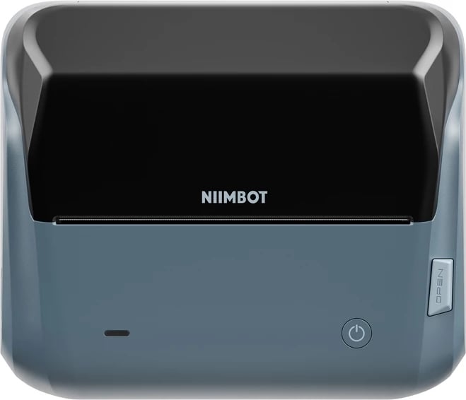 Printer etiketash termik portabël NIIMBOT B4 104 mm 203 dpi Bluetooth USB 2000 mAh blu