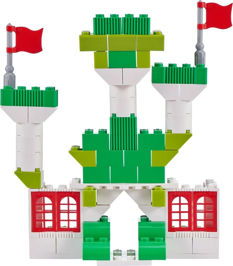Set blloqe ndërtimi ZURU Max Build More, 100+ pjesë, me figurë, plastikë