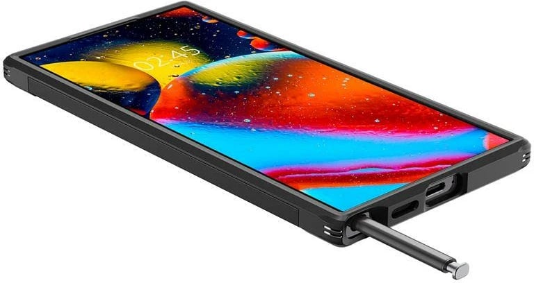 Mbështjellës Spigen Tough Armor për Samsung Galaxy S24 Ultra, i zi
