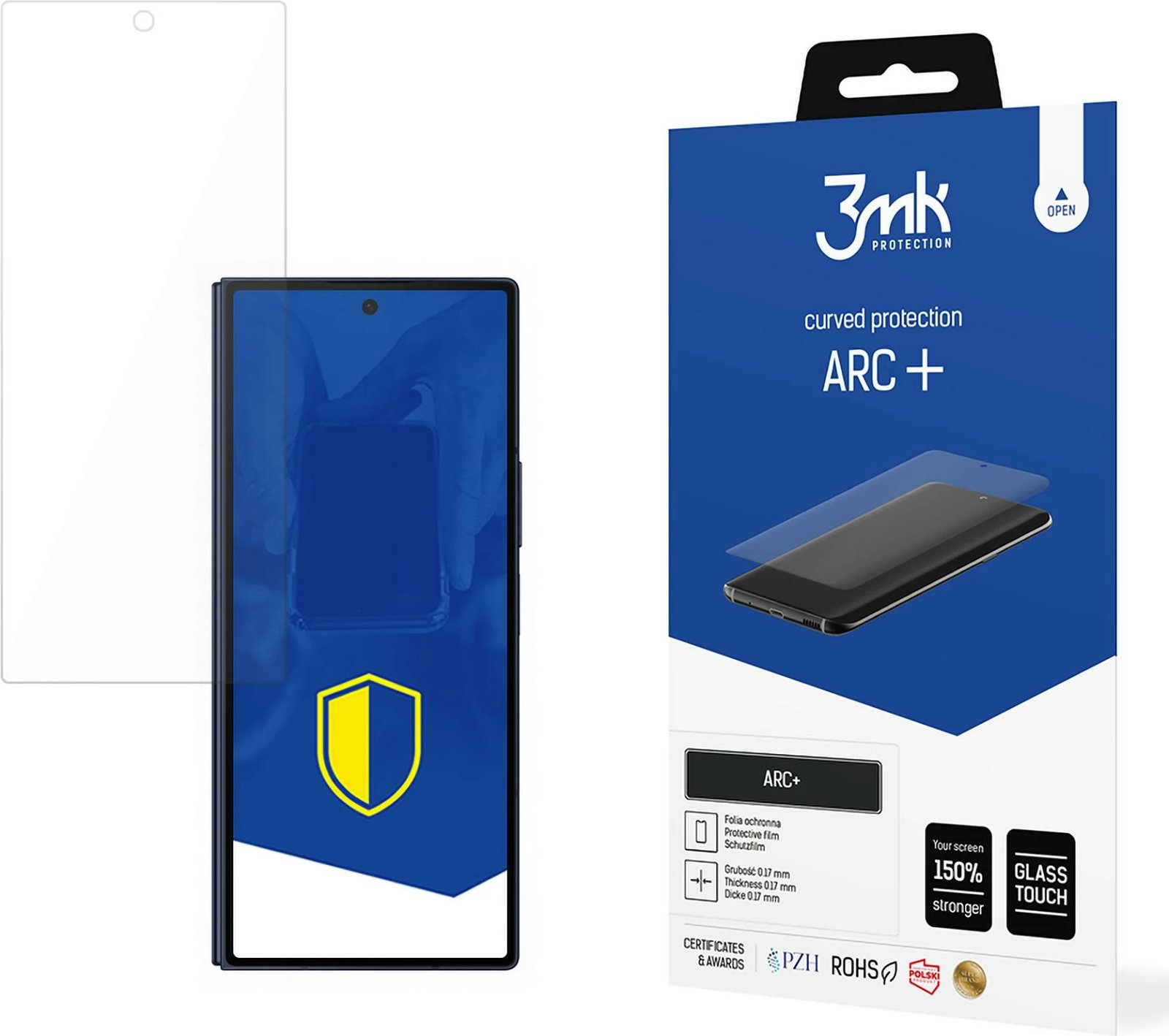 Film mbrojtës 3mk ARC+ për Samsung Galaxy Z Fold 6, përpara