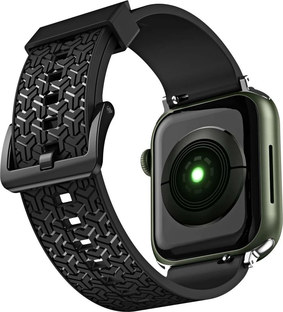 Rrip për smartwatch Hurtel Strap Y për Apple Watch 42/44/45mm, TPU, i zi Rrip për smartwatch Hurtel Strap Y për Apple Watch 42/44/45mm, TPU, i zi
