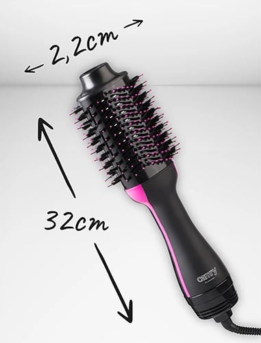 stajler flokësh, Camry Adler CR 2025, 1200W (max 1800W), 2 shpejtësi ajri, 3 nivele temperature, cilindër me veshje qeramike, kabllo 1.75m