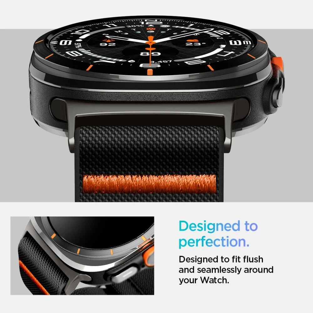 Rrip Spigen Fit Lite për Galaxy Watch Ultra 47mm, i zi