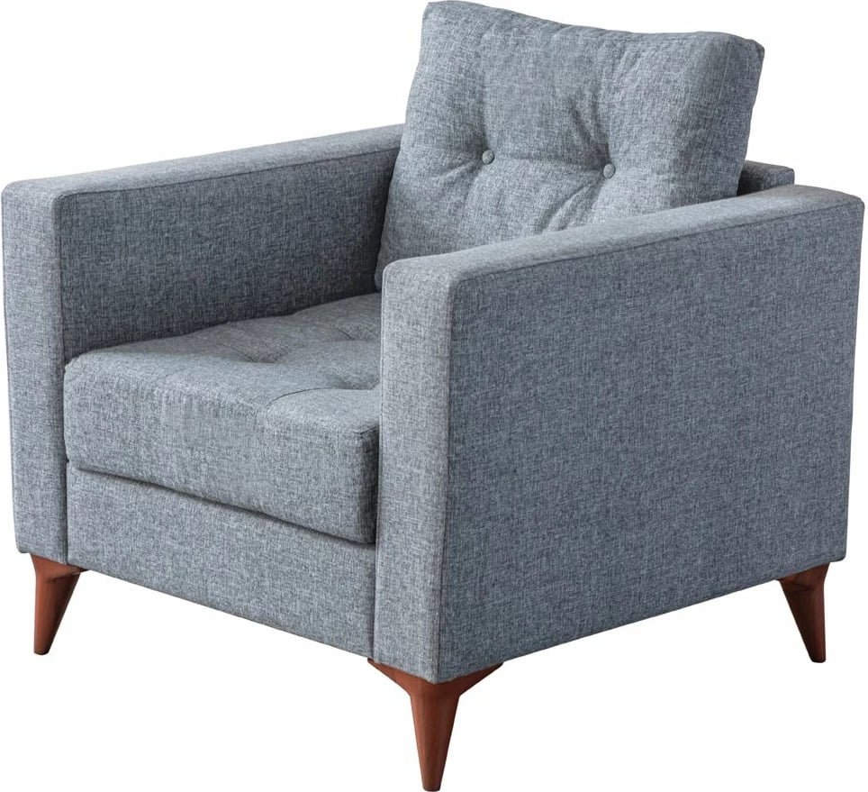 Karrige Wing Atelier del Sofa, ngjyrë gri, Kraft