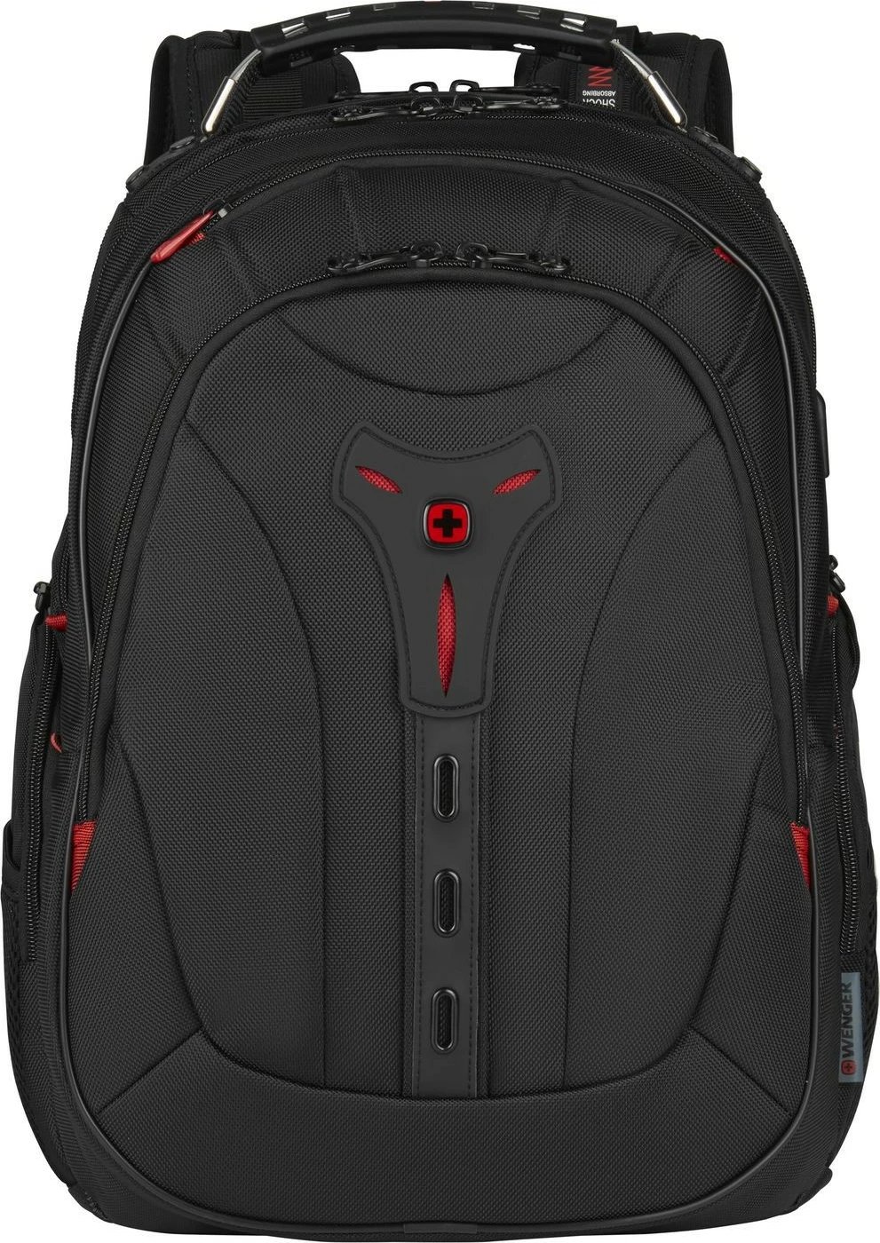Çantë shpine Wenger Pegasus Deluxe Ballistic 16 inç e zezë