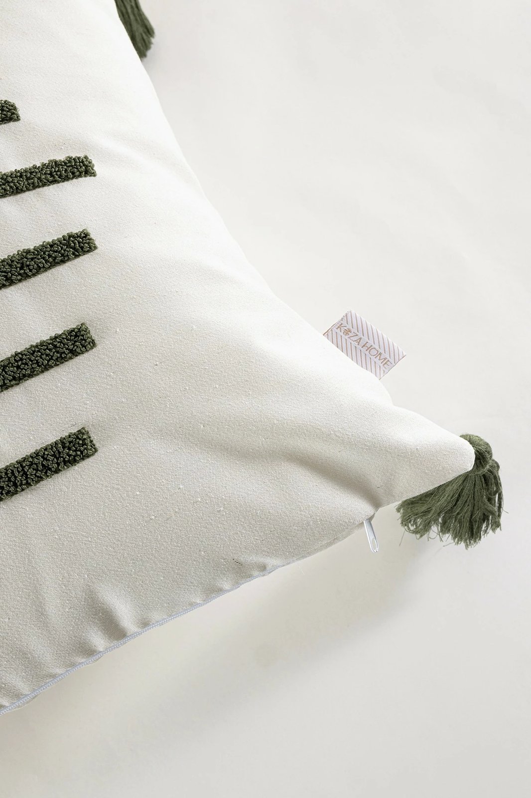 Jastëk Evila Originals, liri, ngjyrë e gjelbër, 43x43cm