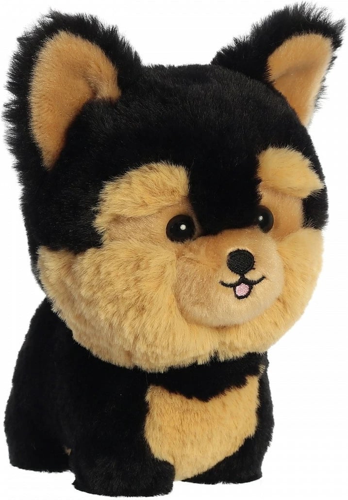 Lodër pelushi Daffi Teddy Pets Yorkie, 19 cm, Bezhe/E zezë
