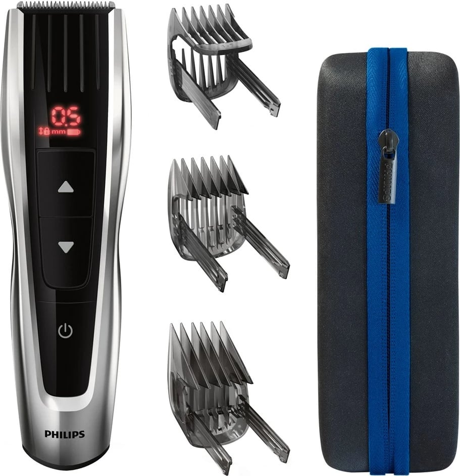 Makinë prerëse për flokë Philips Series 9000 HC9420/15, e zezë/argjend