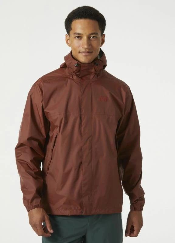Jakne për meshkuj Helly Hansen, të kuqe dhe të kafe