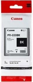 Kartush boje, Canon PFI-030BK (3489C001), 55 ml, origjinal, e zezë