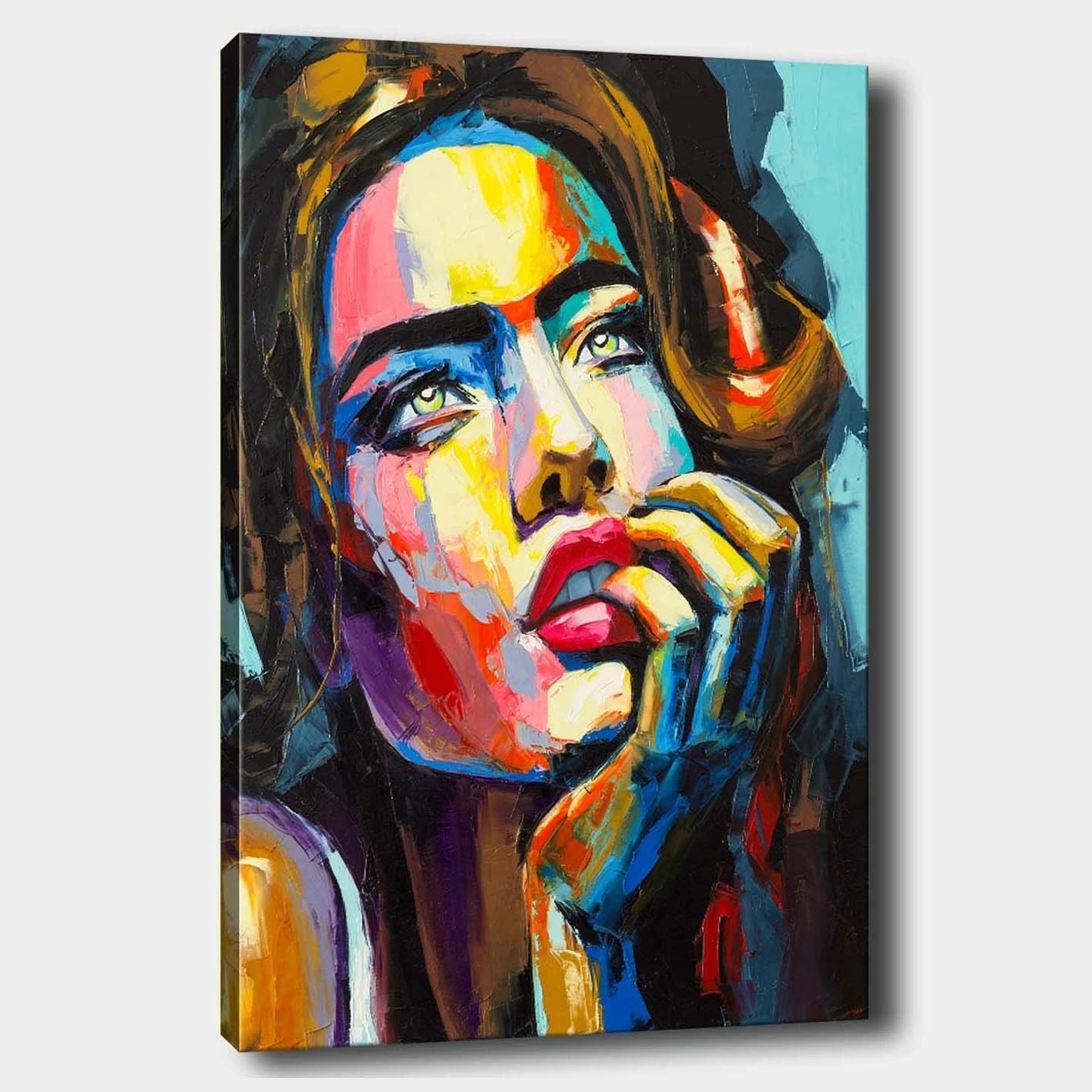 Pikturë dekorative në kanavacë, shumëngjyrëshe, Wallity, 70x100cm, 591553301_70100