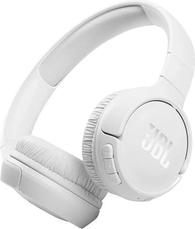 Kufje JBL Tune 510BT Bluetooth, T510BT +Mic, të bardha 