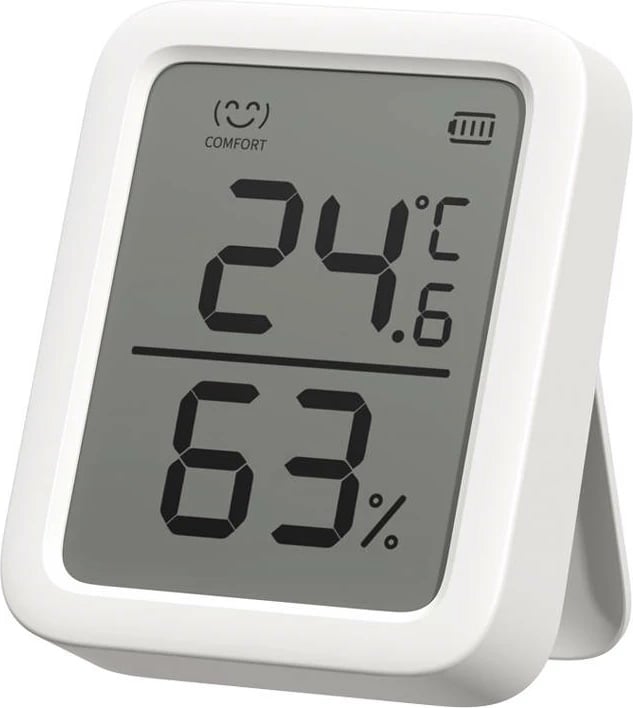 Termometër dhe higrometër SwitchBot Meter Plus, Bluetooth, i bardhë
