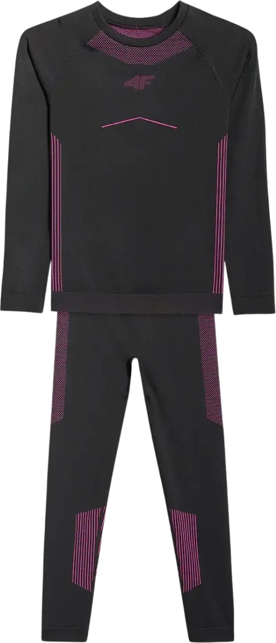 Të brendshme termoaktive për fëmijë 4F, të zeza