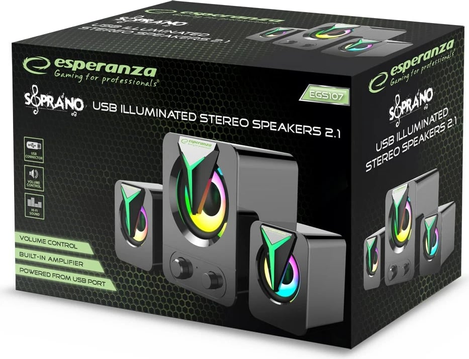 Altoparlant Esperanza EGS107, 5 W, i zi 