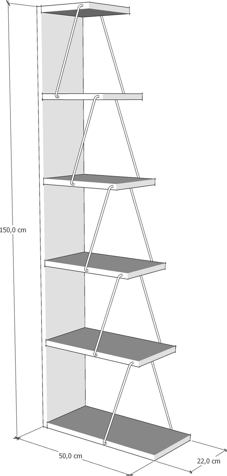 Set mobiljesh për dhomë dite Hanah Home, Epsilon, ngjyrë pishe Atlantike