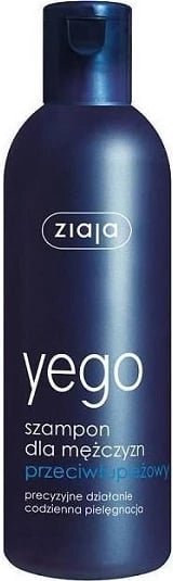 Shampon kundër zbokthit për meshkuj Ziaja Yego Anti-Dandruff, 300ml