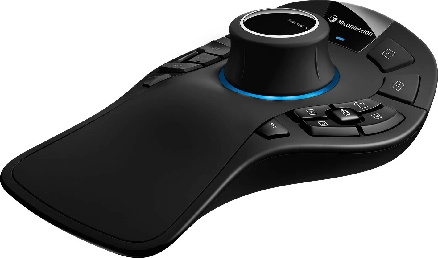 Maus 3D 3Dconnexion SpaceMouse Pro Wireless, Bluetooth, 15 butona, i zi