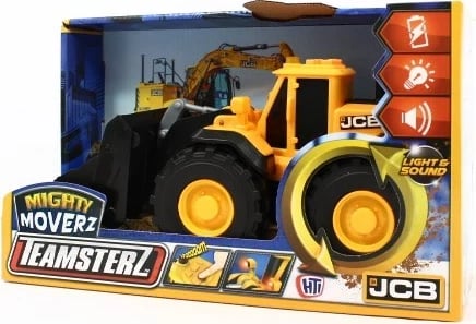 Loder lodër Teamsterz JCB me drita dhe zë, Verdhë