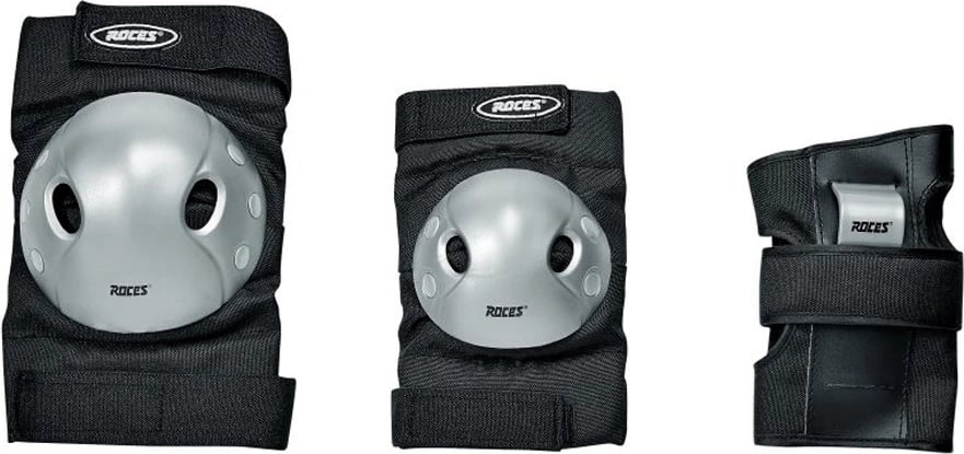 Set mbrojtës për skating Roces, gri