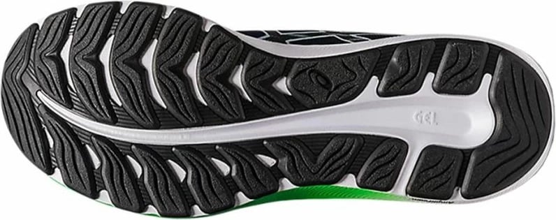 Atlete për vrapim për meshkuj Asics Gel-Excite 9, blu marin dhe të gjelbërta