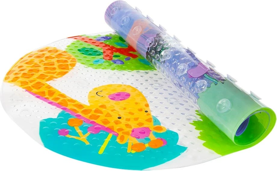 Tapet banjoje antirrëshqitës, Akuku, 69x39 cm, shumëngjyrësh, 1 copë