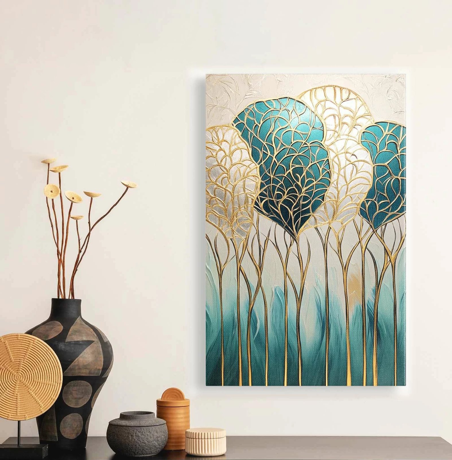 Pikturë dekorative në kanavacë, shumëngjyrëshe, Wallity YNS-1041, 70x100cm