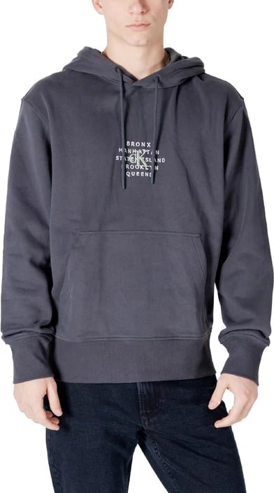 Felpa Calvin Klein Jeans për meshkuj, gri